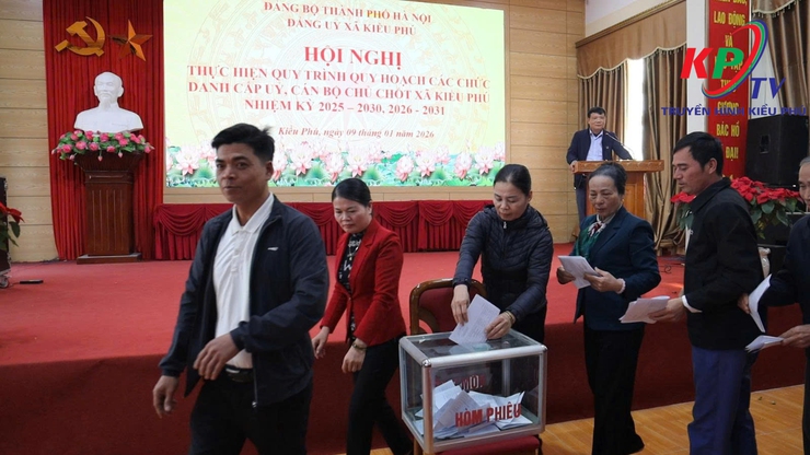 Kiều Phú tổ chức hội nghị thực hiện quy trình quy hoạch các chức danh cấp ủy, cán bộ chủ chốt xã nhiệm kỳ 2025–2030 và 2026–2031- Ảnh 13.