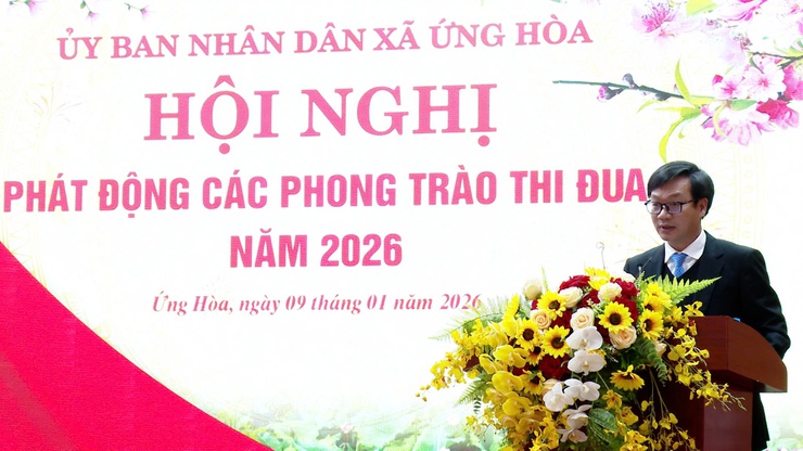 ỨNG HÒA PHÁT ĐỘNG PHONG TRÀO THI ĐUA YÊU NƯỚC NĂM 2026.- Ảnh 3.