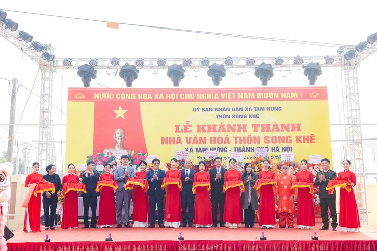 Khánh thành Nhà văn hóa thôn Song Khê – Dấu ấn đoàn kết, động lực phát triển văn hóa cơ sở- Ảnh 8.