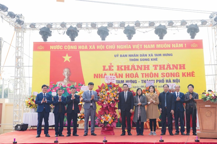 Khánh thành Nhà văn hóa thôn Song Khê – Dấu ấn đoàn kết, động lực phát triển văn hóa cơ sở- Ảnh 5.