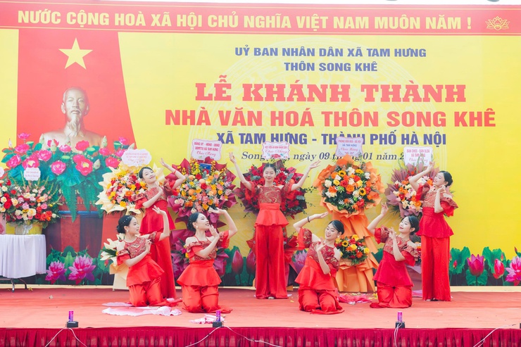 Khánh thành Nhà văn hóa thôn Song Khê – Dấu ấn đoàn kết, động lực phát triển văn hóa cơ sở- Ảnh 2.