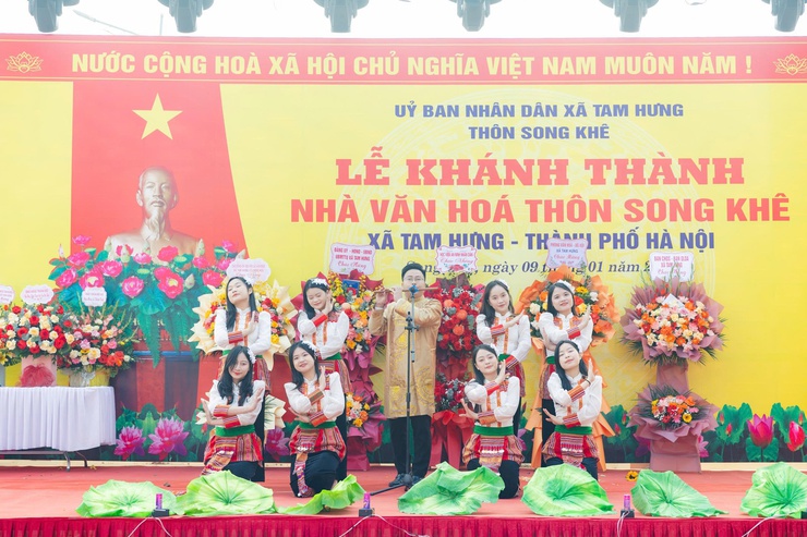 Khánh thành Nhà văn hóa thôn Song Khê – Dấu ấn đoàn kết, động lực phát triển văn hóa cơ sở- Ảnh 3.