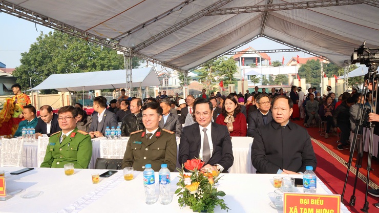 Khánh thành Nhà văn hóa thôn Song Khê – Dấu ấn đoàn kết, động lực phát triển văn hóa cơ sở- Ảnh 1.