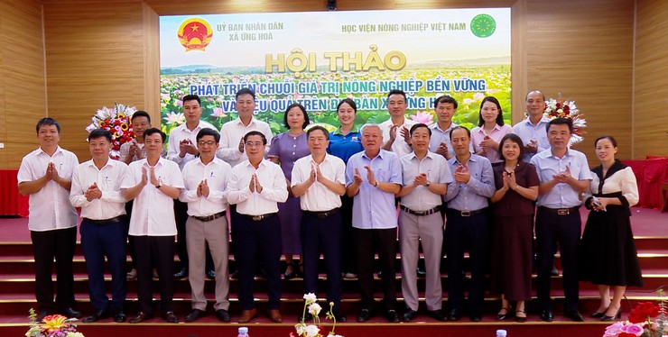 ỨNG HÒA TỔ CHỨC HỘI THẢO PHÁT TRIỂN CHUỖI GIÁ TRỊ NÔNG NGHIỆP BỀN VỮNG, HIỆU QUẢ - Ảnh 12.