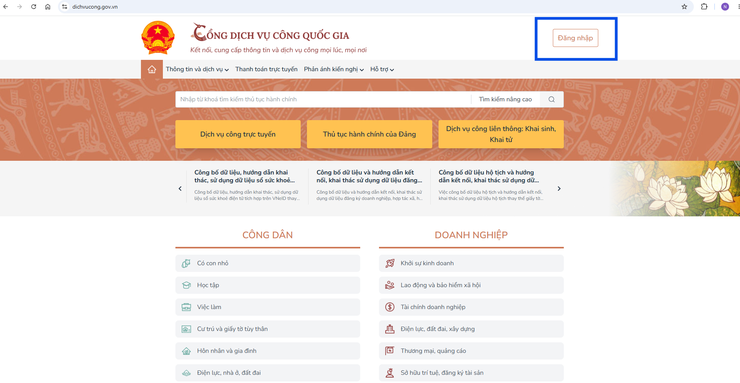 Muốn nộp hồ sơ online thủ tục Đính chính Giấy chứng nhận đã cấp đối với trường hợp thuộc thẩm quyền cấp Giấy chứng nhận của Ủy Ban Nhân Dân cấp xã có được không? - Ảnh 1.