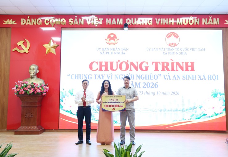 Xã Phú Nghĩa phát động Chương trình “Chung tay vì người nghèo” và an sinh xã hội năm 2026 - Ảnh 15.