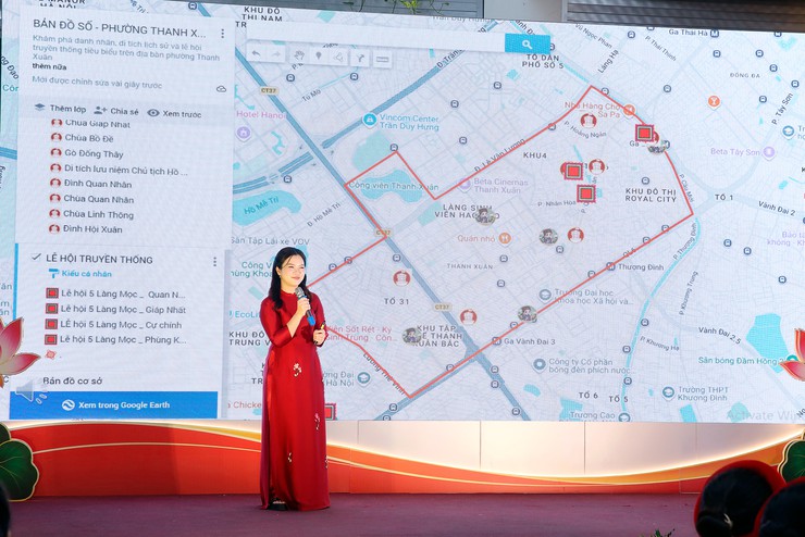 Phường Thanh Xuân đổi mới giảng dạy nội dung giáo dục địa phương, lan tỏa giá trị di sản qua học liệu số - Ảnh 2.