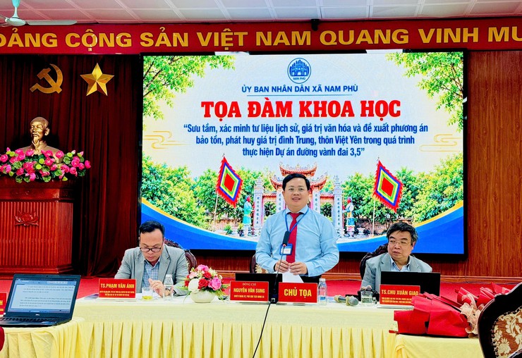 Nam Phù: Tìm hướng bảo tồn, phát huy giá trị đình trung trong nhịp phát triển mới - Ảnh 2.