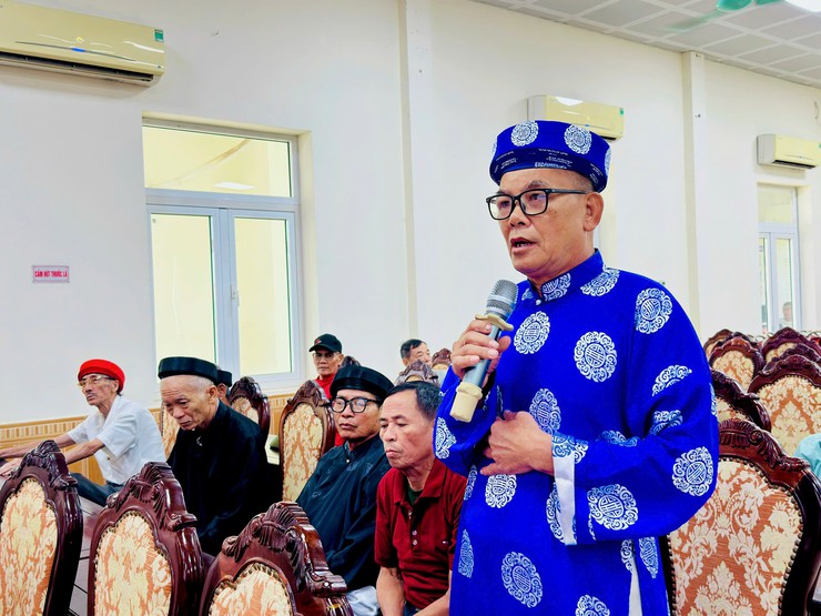 Nam Phù: Tìm hướng bảo tồn, phát huy giá trị đình trung trong nhịp phát triển mới - Ảnh 7.