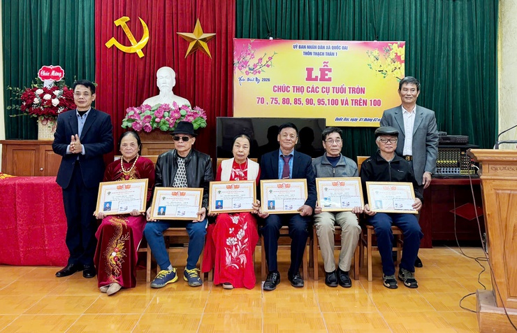 Rộn ràng lễ mừng thọ Xuân Bính Ngọ tại thôn Thạch Thán 1 và Thạch Thán 2- Ảnh 9.