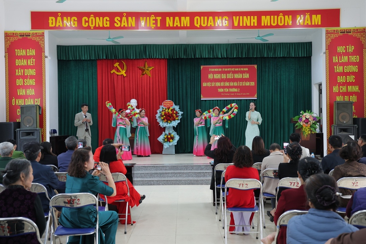 Thôn Yên Trường 2: Năm 2026 quyết tâm giữ vững danh hiệu “Thôn văn hóa”- Ảnh 1.