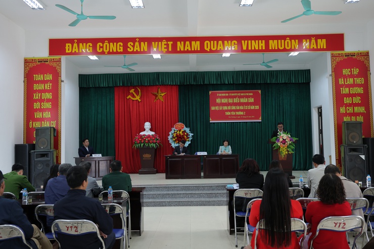 Thôn Yên Trường 2: Năm 2026 quyết tâm giữ vững danh hiệu “Thôn văn hóa”- Ảnh 4.