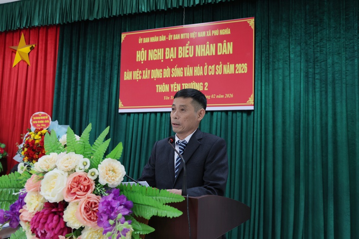 Thôn Yên Trường 2: Năm 2026 quyết tâm giữ vững danh hiệu “Thôn văn hóa”- Ảnh 6.