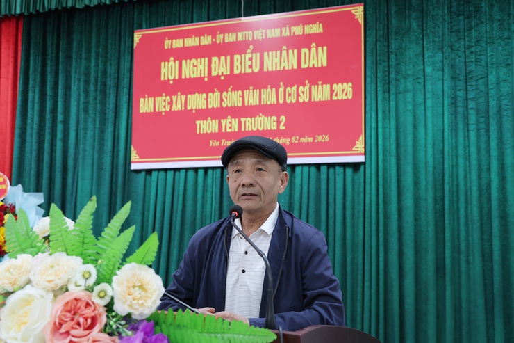 Thôn Yên Trường 2: Năm 2026 quyết tâm giữ vững danh hiệu “Thôn văn hóa”- Ảnh 8.