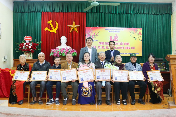 Rộn ràng lễ mừng thọ Xuân Bính Ngọ tại thôn Thạch Thán 1 và Thạch Thán 2- Ảnh 7.