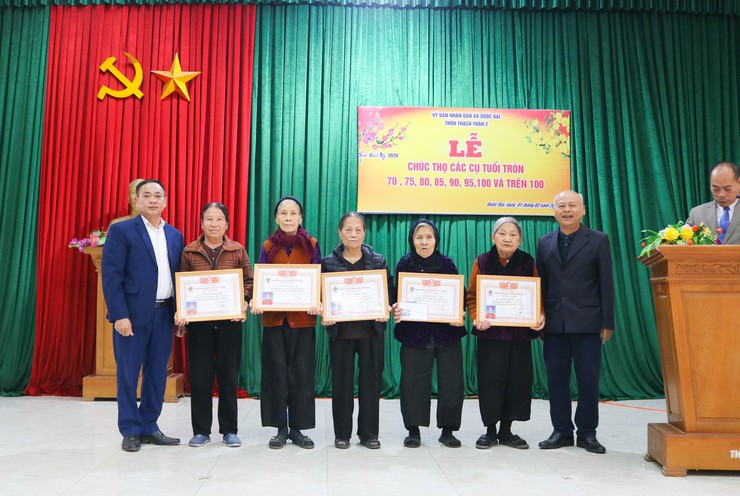 Rộn ràng lễ mừng thọ Xuân Bính Ngọ tại thôn Thạch Thán 1 và Thạch Thán 2- Ảnh 11.