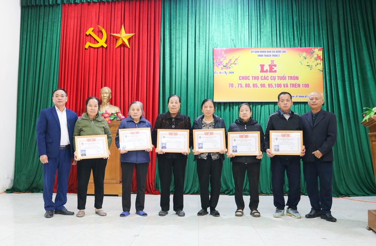 Rộn ràng lễ mừng thọ Xuân Bính Ngọ tại thôn Thạch Thán 1 và Thạch Thán 2- Ảnh 13.