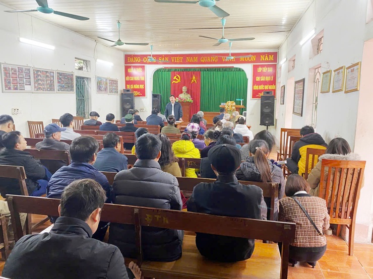 Chi bộ  thôn Thụy Khuê  tổ chức sinh hoạt chi bộ thường kỳ tháng 01/2026- Ảnh 2.