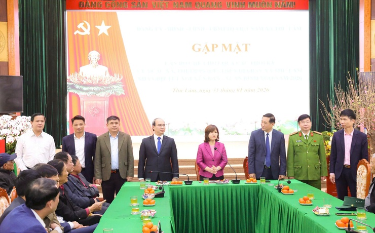 ĐẢNG ỦY - HĐND - UBND – UBMTTQ VIỆT NAM XÃ THƯ LÂM GẶP MẶT CÁN BỘ CHỦ CHỐT QUA CÁC THỜI KỲ NHÂN DỊP XUÂN BÍNH NGỌ 2026- Ảnh 14.