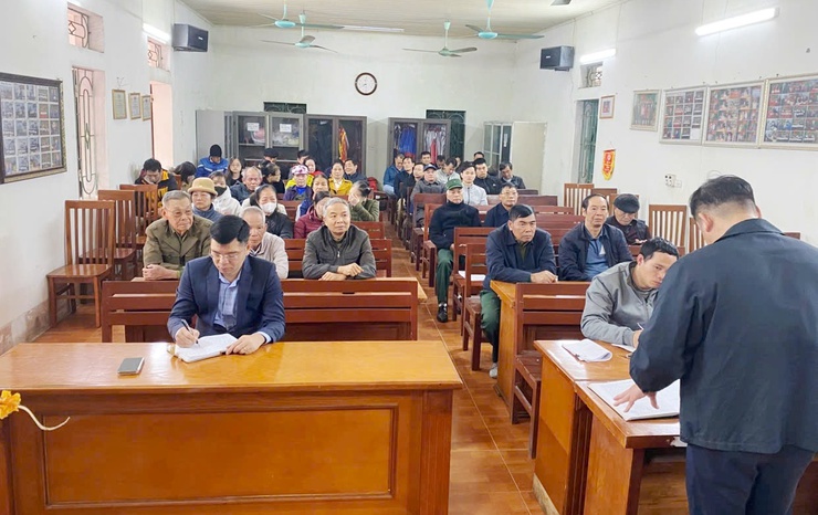 Chi bộ  thôn Thụy Khuê  tổ chức sinh hoạt chi bộ thường kỳ tháng 01/2026- Ảnh 3.
