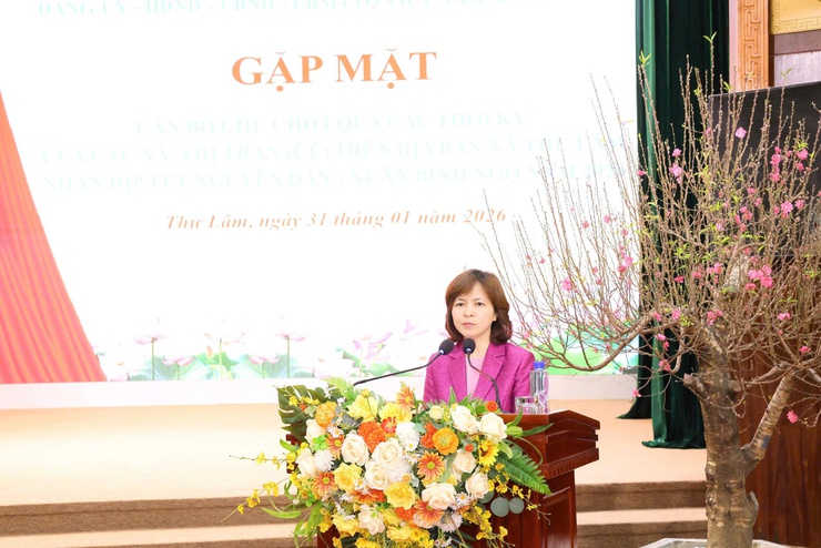 ĐẢNG ỦY - HĐND - UBND – UBMTTQ VIỆT NAM XÃ THƯ LÂM GẶP MẶT CÁN BỘ CHỦ CHỐT QUA CÁC THỜI KỲ NHÂN DỊP XUÂN BÍNH NGỌ 2026- Ảnh 16.