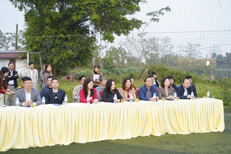 Sôi nổi Giải bóng đá cán bộ, công chức, viên chức và người lao động xã Chuyên Mỹ năm 2026- Ảnh 3.