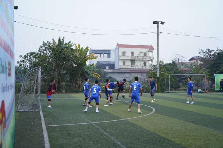 Thành công rực rõ Giải bóng đá cán bộ, công chức, viên chức và người lao động xã Chuyên Mỹ năm 2026- Ảnh 8.