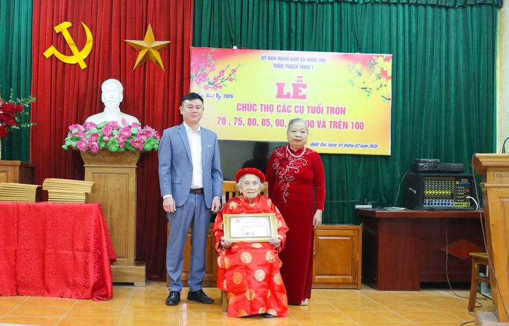 Rộn ràng lễ mừng thọ Xuân Bính Ngọ tại thôn Thạch Thán 1 và Thạch Thán 2- Ảnh 4.