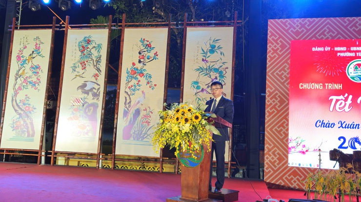 Ấm áp chương trình Tết Việt phường Tùng Thiện - chào xuân Bính Ngọ 2026- Ảnh 3.