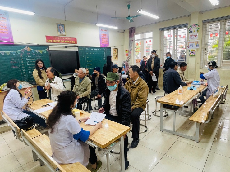 Chương trình "Xuân tình nguyện" 2026; khám bệnh, tư vấn sức khỏe, phát thuốc miễn phí tại xã Thiên Lộc, thành phố Hà Nội.- Ảnh 14.