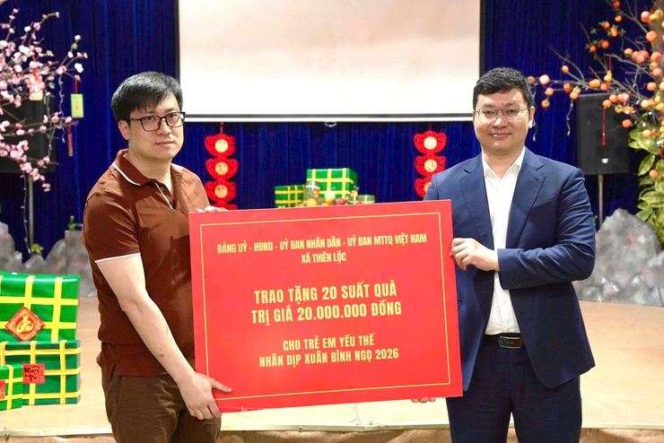 Chương trình "Xuân tình nguyện" 2026; khám bệnh, tư vấn sức khỏe, phát thuốc miễn phí tại xã Thiên Lộc, thành phố Hà Nội.- Ảnh 26.