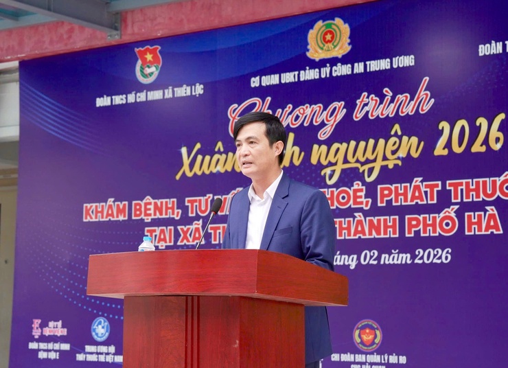Chương trình "Xuân tình nguyện" 2026; khám bệnh, tư vấn sức khỏe, phát thuốc miễn phí tại xã Thiên Lộc, thành phố Hà Nội.- Ảnh 6.