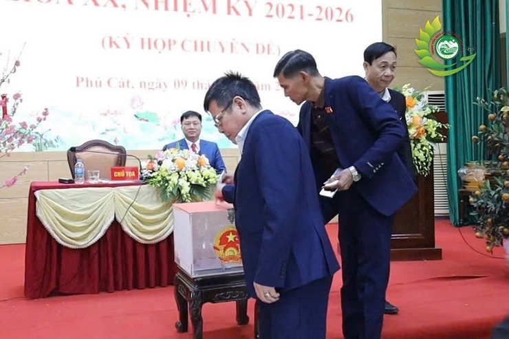 HĐND xã Phú Cát tổ chức kỳ họp thứ Tư (kỳ họp chuyên đề) khóa XX- Ảnh 11.