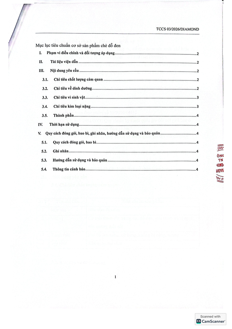 Bản tự công bố sản phẩm Chè đỗ đen- Ảnh 11.