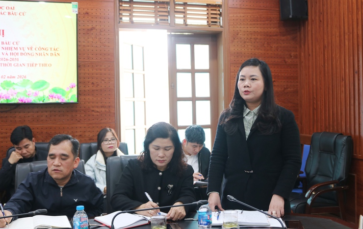 Xã Quốc Oai triển khai đồng bộ, đúng tiến độ công tác chuẩn bị bầu cử Đại biểu Quốc hội khóa XVI và HĐND các cấp- Ảnh 13.