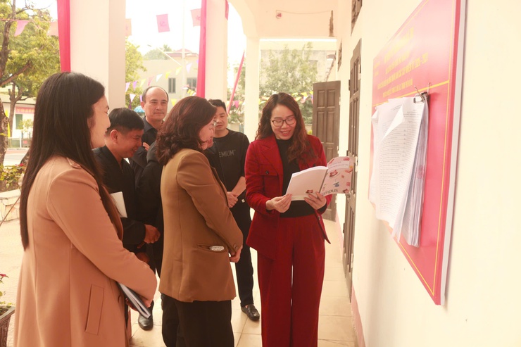 HĐND xã Hòa Lạc tổ chức khảo sát phục vụ giám sát công tác bầu cử nhiệm kỳ 2026 – 2031- Ảnh 1.