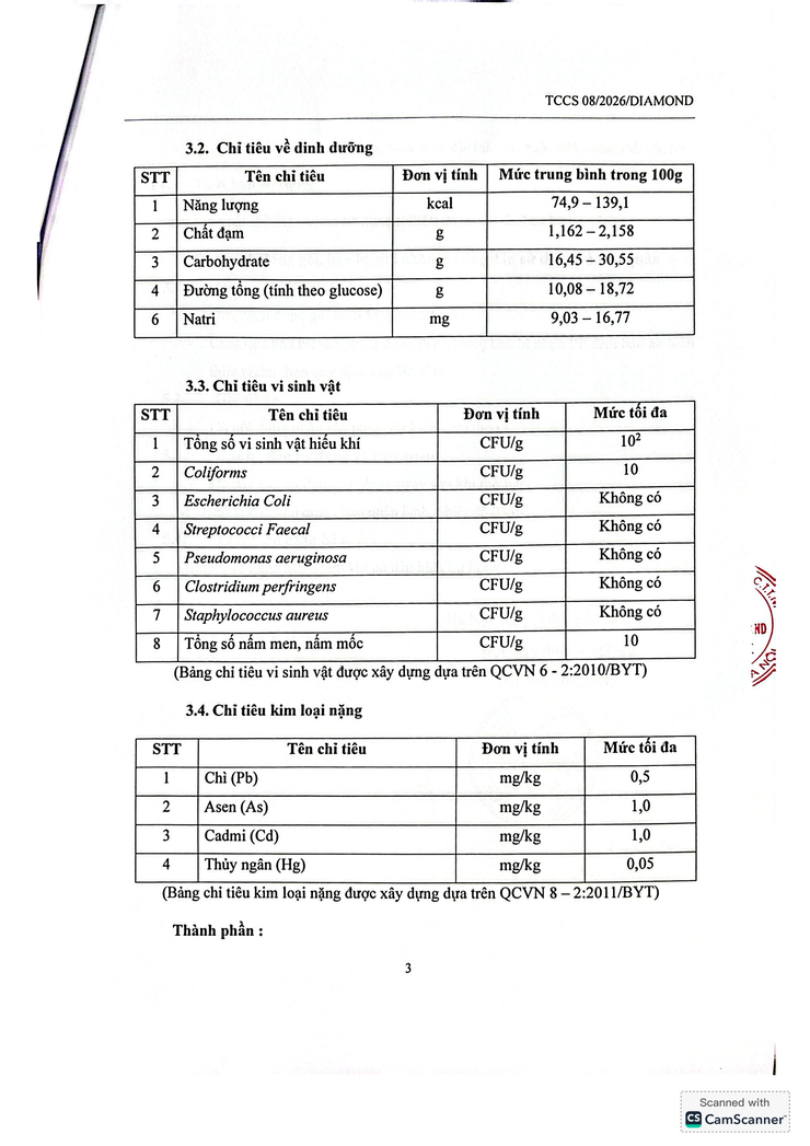 Bản tự công bố sản phẩm Chè bưởi- Ảnh 15.