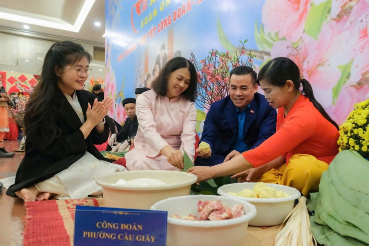 CÔNG ĐOÀN PHƯỜNG CẦU GIẤY THAM GIA CHƯƠNG TRÌNH “TẾT SUM VẦY - XUÂN ƠN ĐẢNG” NĂM 2026- Ảnh 6.