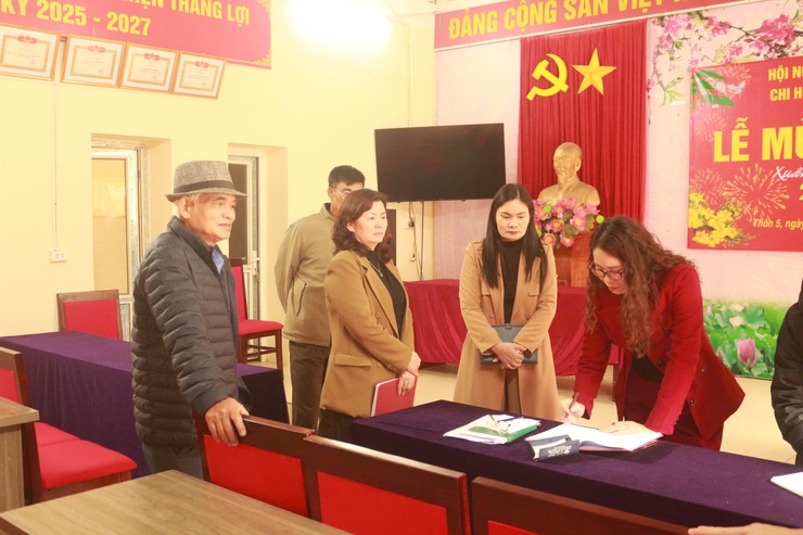 HĐND xã Hòa Lạc tổ chức khảo sát phục vụ giám sát công tác bầu cử nhiệm kỳ 2026 – 2031- Ảnh 2.