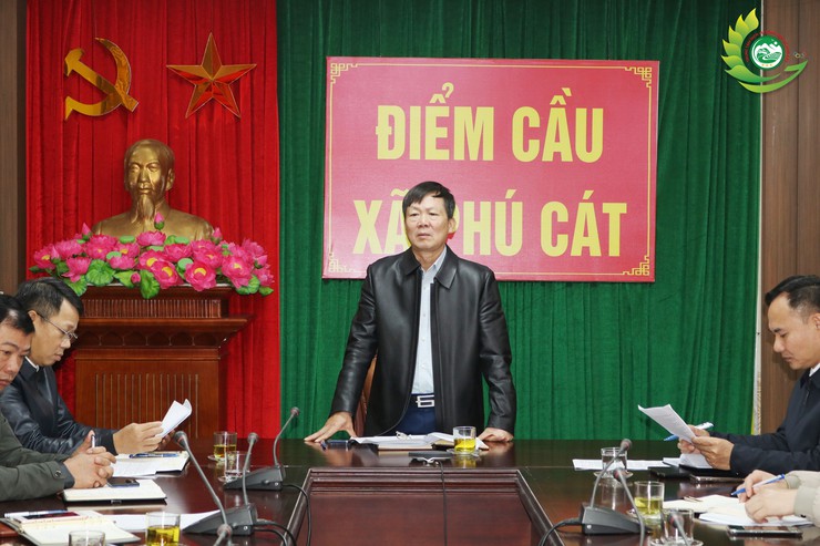 Xã Phú Cát họp ban chỉ đạo giải phóng mặt bằng tuần 06 năm 2026- Ảnh 2.