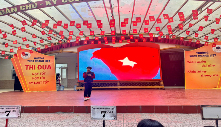 Trương THCS Hoàng Liệt tổ chức kỉ niệm 96 năm ngày thành lập Đảng Cộng sản Việt Nam (03/02/1930 - 03/02/2026) và chào mừng thành công của Đại hội Đảng lần thứ XIV- Ảnh 2.