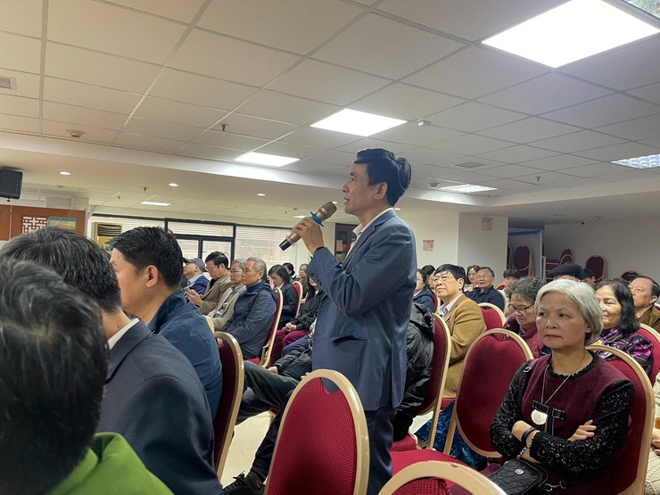 Phường Thanh Xuân hoàn thành tổ chức hội nghị lấy ý kiến cử tri nơi cư trú đối với người được giới thiệu ứng cử đại biểu Quốc hội và đại biểu HĐND các cấp nhiệm kỳ 2026-2031- Ảnh 3.