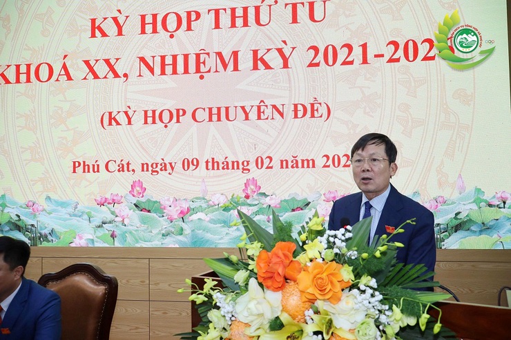 HĐND xã Phú Cát tổ chức kỳ họp thứ Tư (kỳ họp chuyên đề) khóa XX- Ảnh 3.