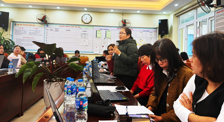 Trường Tiểu học Hoàng Liệt đổi mới phương pháp giáo dục thông qua STEM, góp phần tạo động lực và phát triển năng lực giáo viên tiểu học- Ảnh 3.