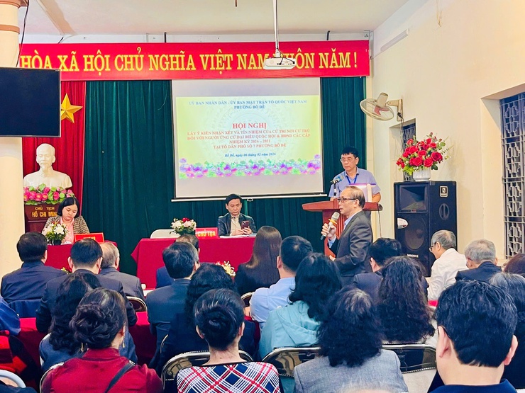 Phường Bồ Đề hoàn thành việc lấy ý kiến của cử tri nơi cư trú đối với người ứng cử đại biểu Quốc hội khóa XVI và đại biểu HĐND các cấp nhiệm kỳ 2026 - 2031- Ảnh 3.