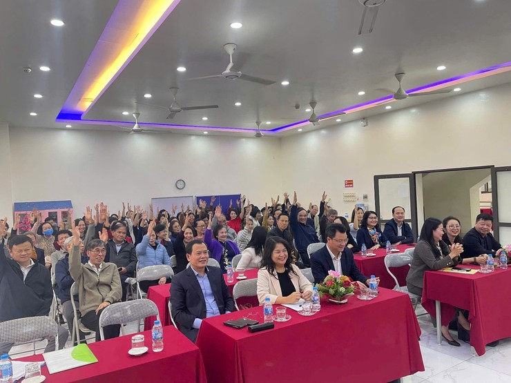 Phường Thanh Xuân hoàn thành tổ chức hội nghị lấy ý kiến cử tri nơi cư trú đối với người được giới thiệu ứng cử đại biểu Quốc hội và đại biểu HĐND các cấp nhiệm kỳ 2026-2031- Ảnh 5.