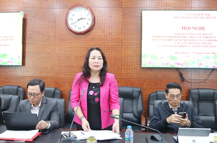 Xã Quốc Oai triển khai đồng bộ, đúng tiến độ công tác chuẩn bị bầu cử Đại biểu Quốc hội khóa XVI và HĐND các cấp- Ảnh 7.