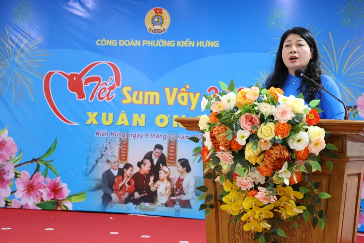 Công đoàn phường Kiến Hưng rộn ràng “Tết Sum vầy - Xuân Bính Ngọ 2026”- Ảnh 4.