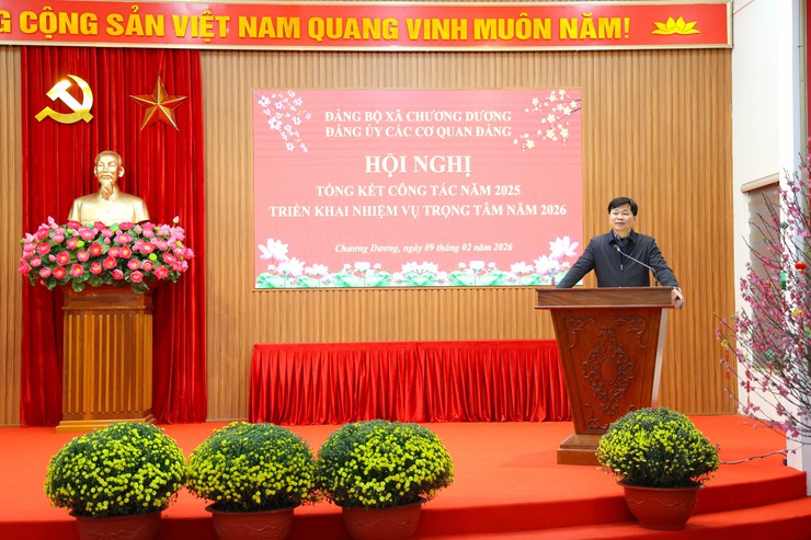 Đảng bộ các Cơ quan Đảng xã Chương Dương tổng kết năm 2025- Ảnh 4.