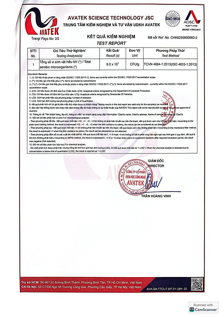 Bản tự công bố sản phẩm Chè dừa dầm- Ảnh 7.